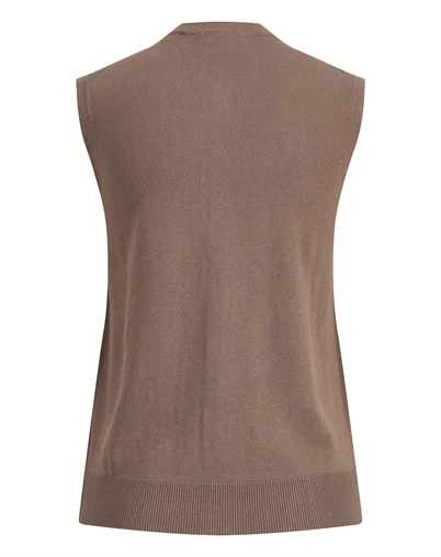 JJXX - JXOphelia Comfy Cardigan Vest - Brown Lentil